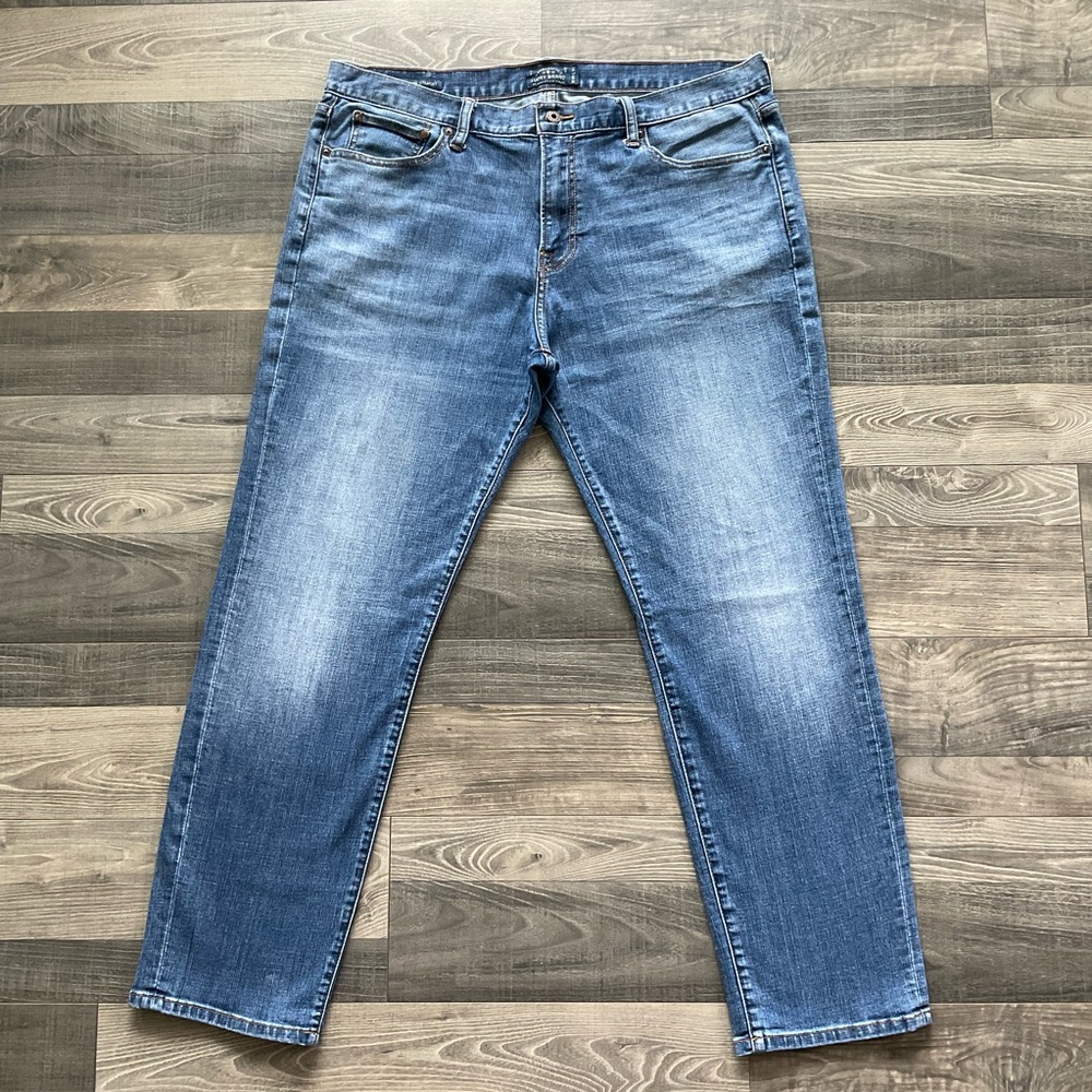 40x32 Lucky Brand 221 Original Straight Jeans Men’s Blue Denim Stretch 7MP1913 - Picture 2 of 13
